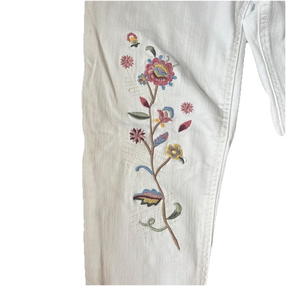 Miss Me Floral Ankle Skinny Women's Jeans - Picture 4 of 9